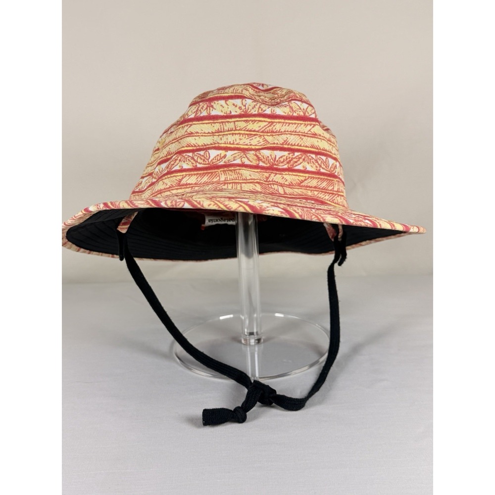 Patagonia Girls' Sun Hat Size Large Pink Tropical Print Outdoor Bucket Hat‎
